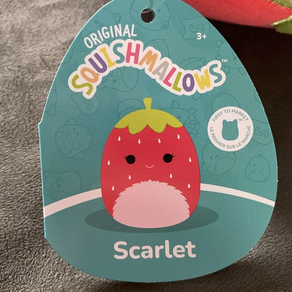 Squishmallows FTM Scarlet the strawberry - Picture 3 of 4